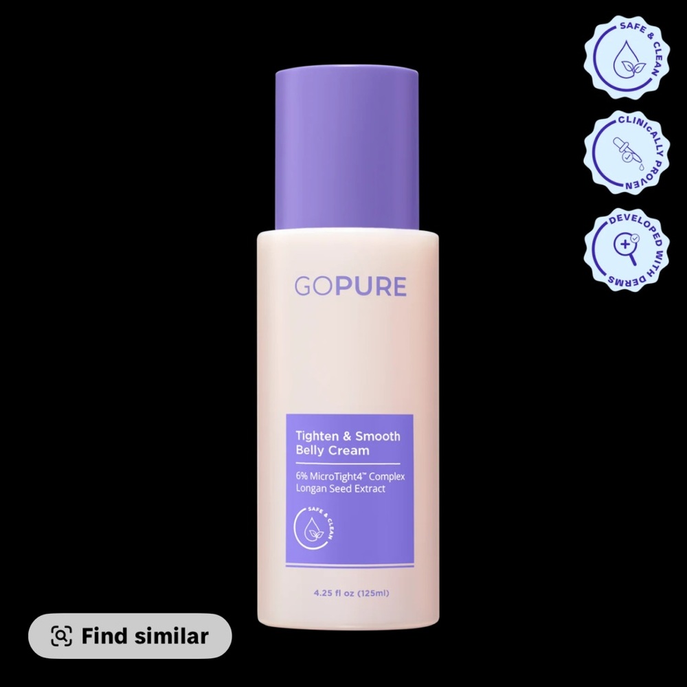 GoPure Tighten & Smooth Belly Cream - Picture 7 of 8